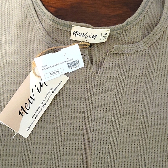 North & Main olive body suit - Picture 3 of 5